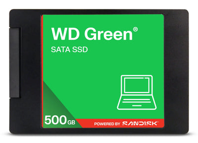 Drive SSD Wd Green 500GB Cased Internal 2.5 SATA 6GB/S WDS500G5G0A-00CPT0 — image 1
