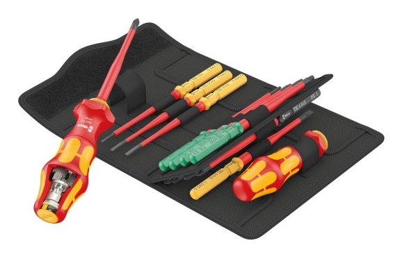 Wera Kraftform Kompakt Turbo I 1 Buscador Tools 16 Pieces Key Glass Red/Yellow 16 Pieces 5006640001