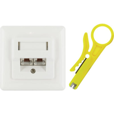 Schwaiger Plug Network STP CAT.6, Up Blindado — image 1
