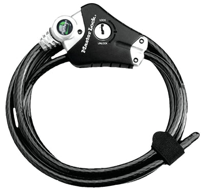 Master Lock Python Padlock Cable Personalizable 10MM 8428EURDPRO — image 1