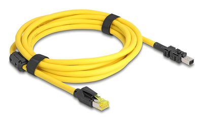 Delock Cable RJ45 Mecker CAT.6 Zu Mini I O8 Pin D-form TYP2 — image 1