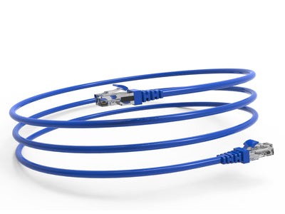Inca Network Cable ICAT6-01TM RJ45 CAT.6 UTP Blue 1.0M Retail — image 1