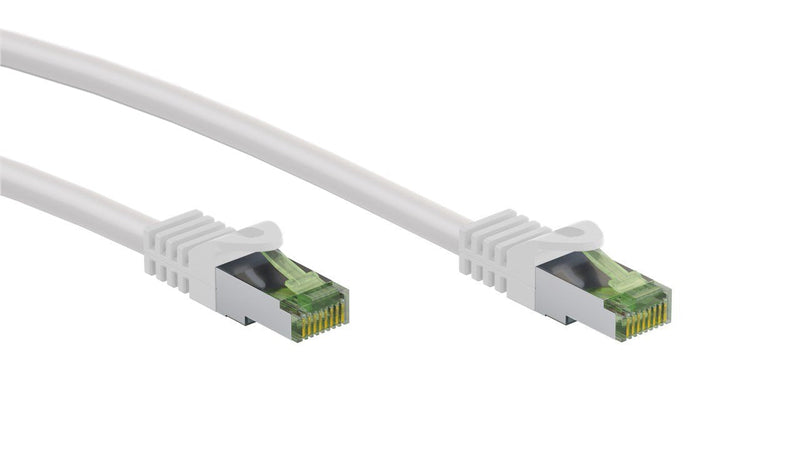 Goobay Ghmt-zertifiziertes CAT.8.1 1M Network Cable, S/FTP (pimf), White