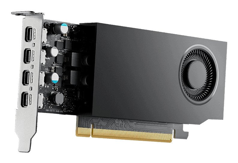 Pny NVIDIA A400 4GB GDDR6 64-BIT, Low Profile, PCIE 4.0 X8, Single Slot, 4 X Mini DisplayPort 1.4A, 50W, Lp Br