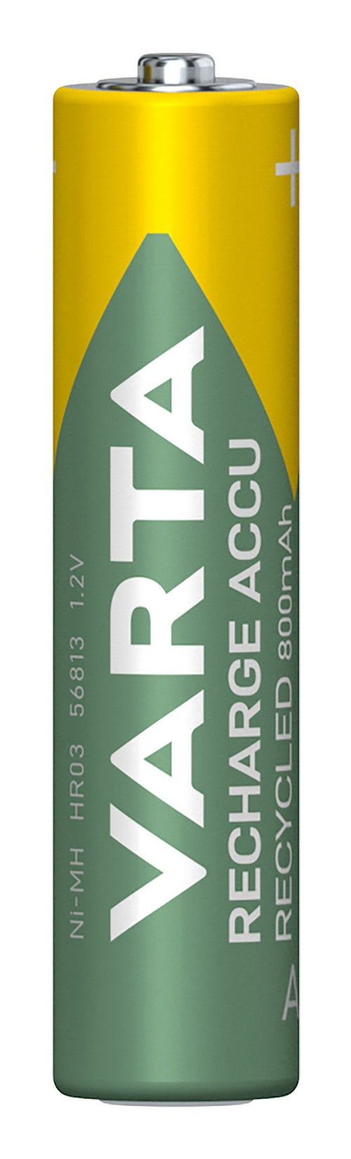 Varta Battery Rechargeable Recharge Reciclada Aaa HR03 800MAH 2PCS. — image 1