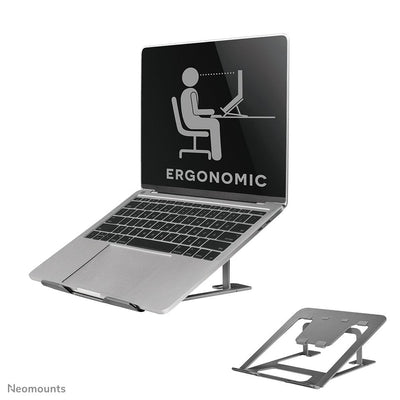 Newstar Stand Laptop Up To 17 Max. 10KG, Foldable Grey — image 1