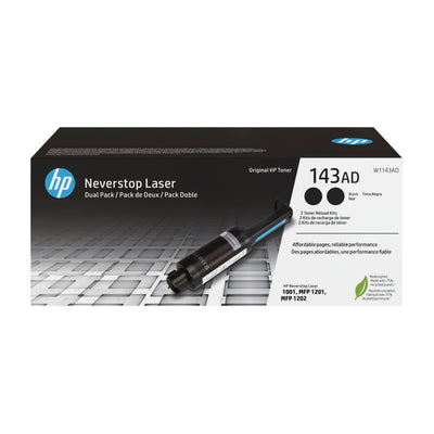 Kit Recharge Genuine Toner 143AD Multipack 2X Black — image 1