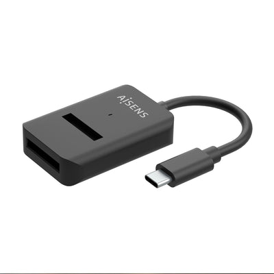 Aisens USB-C Dock M.2 (ngff) ASUC-M2D011-BK SATA/NVMe a USB 3.1 GEN2 - Black — image 1