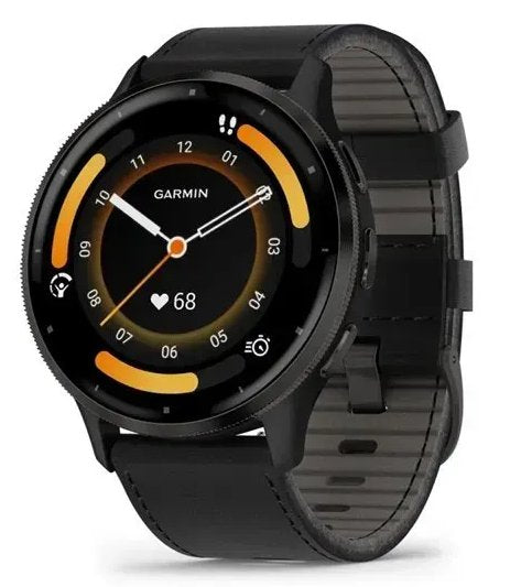 Garmin Venu 3 - 45MM - Whiteboard Stainless Steel Black Case