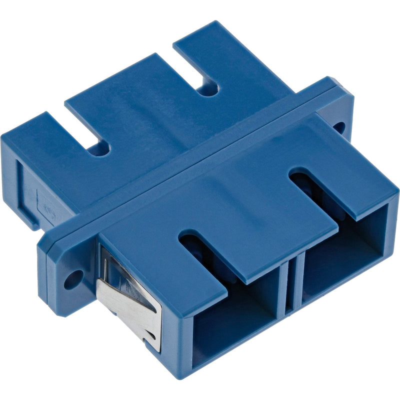 Inline Adapter Fibre Optic Duplex Sc/Sc Monomodo Case Ceramic Blue
