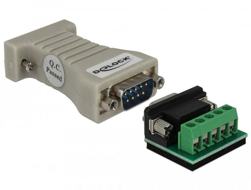 Convertidor 1 X Serie RS-232 DB9 Connector Female a 1 X Serie RS-422 485 DB9 Connector Male With Esd Protectio — image 1