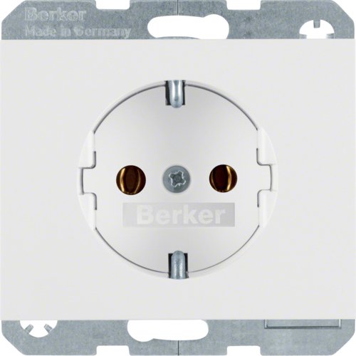 Berker 4715 70 09 Schuko Socket Power 16A K.1 Polarws With Steckkl. — image 1