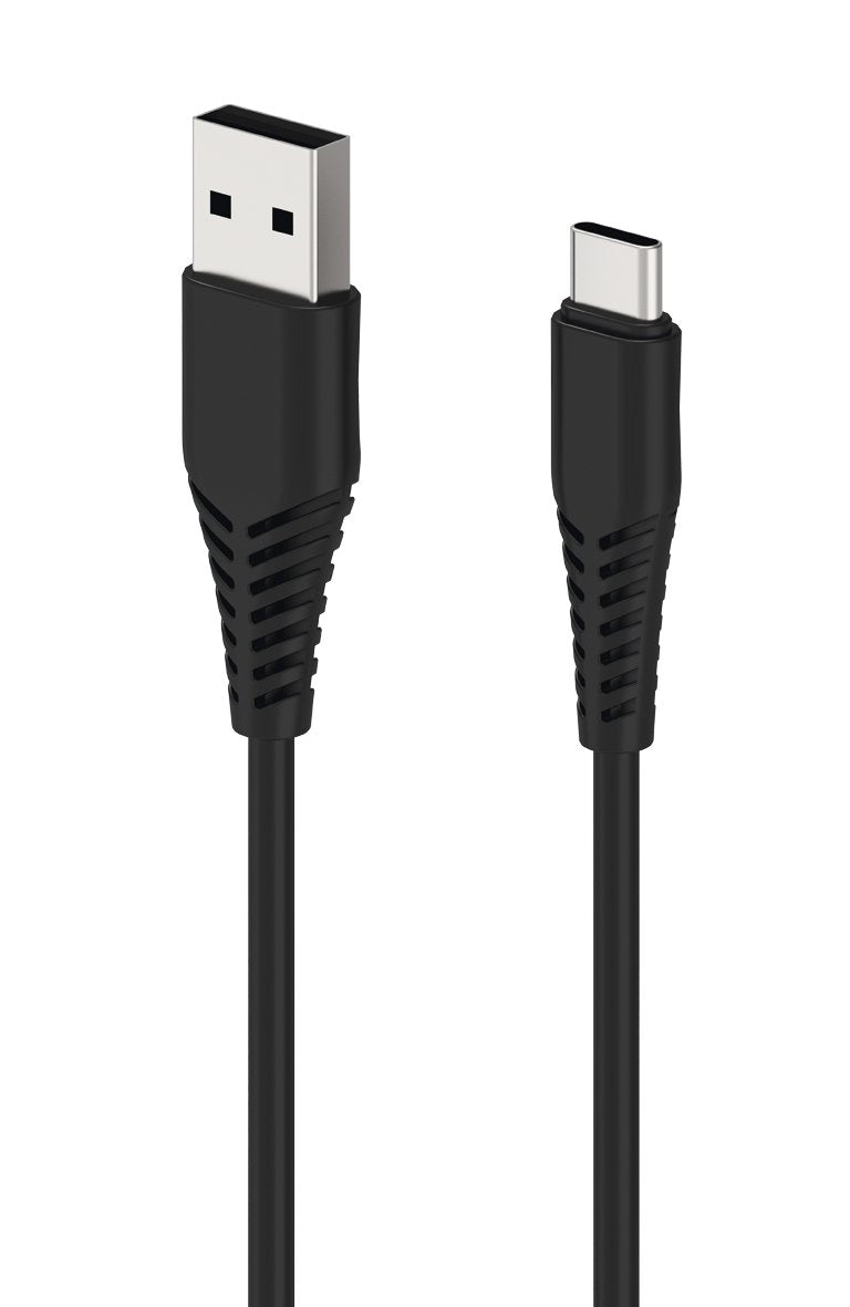 2GO Cable Charging USB - Black - 1M USB Type-c