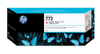 HP Genuine Ink 772 300ML Magenta Claro Genuine Designjet HD Pro Mfp, Z5200, Z5200 Postscript, Z5400 Postscript — image 1