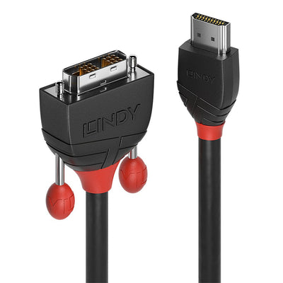 Lindy 36270 Cable 0,5M HDMI Type a Standard DVI-d Black — image 1