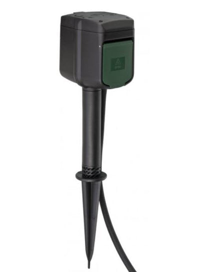 Brennenstuhl Wi-Fi Outdoor Socket 2-WAY IP44 With Ground Spike — image 1
