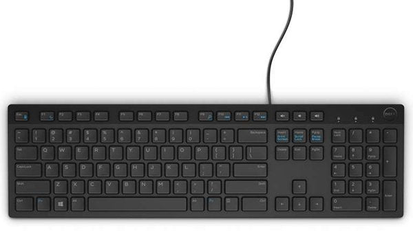 Dell Keyboard French KB216 USB Azerty Black