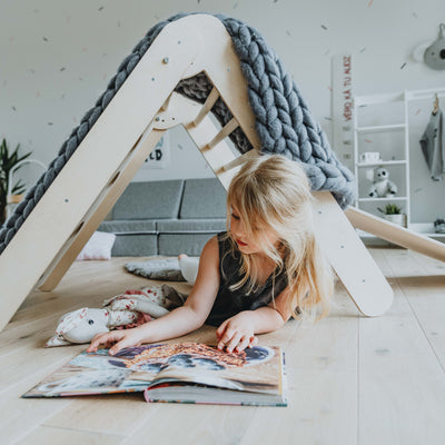 2-in-1 Montessori Climbing Triangle — image 1