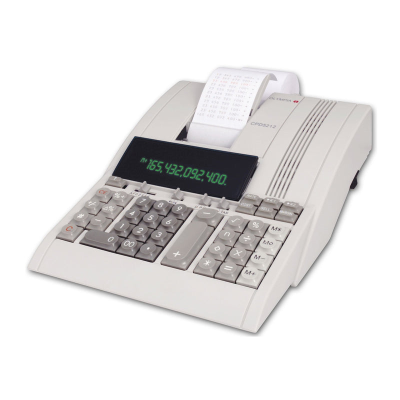 Olympia Calculator Desktop Cpd 5212 With Printer