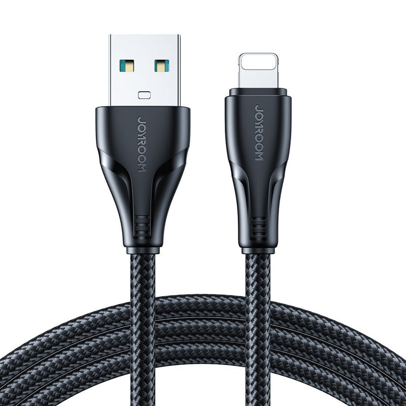 Joyroom USB - Lightning Cable Surpass Series, 2.4A, 1.2M, Black (S-UL012A11)