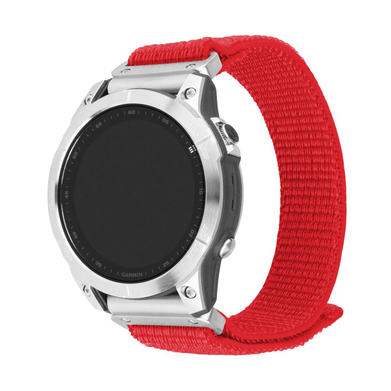 Fixed Nylon Sporty Strap For Garmin Quickfit 22MM, Network