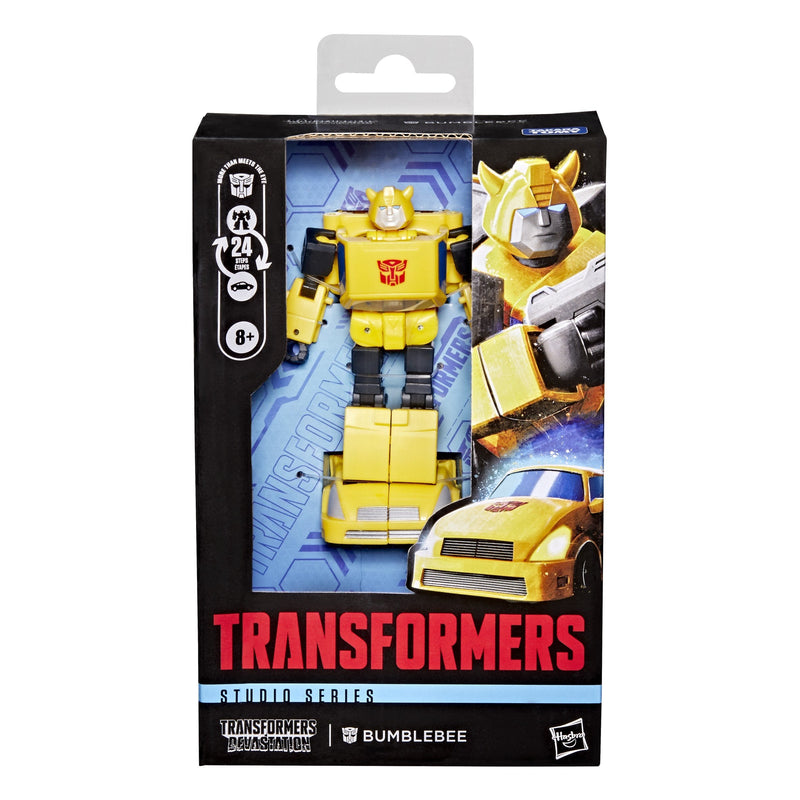 Hasbro Figura Articulada Bumblebee Clase Deluxe Transformers Devastatión Studio Series 10 5CM