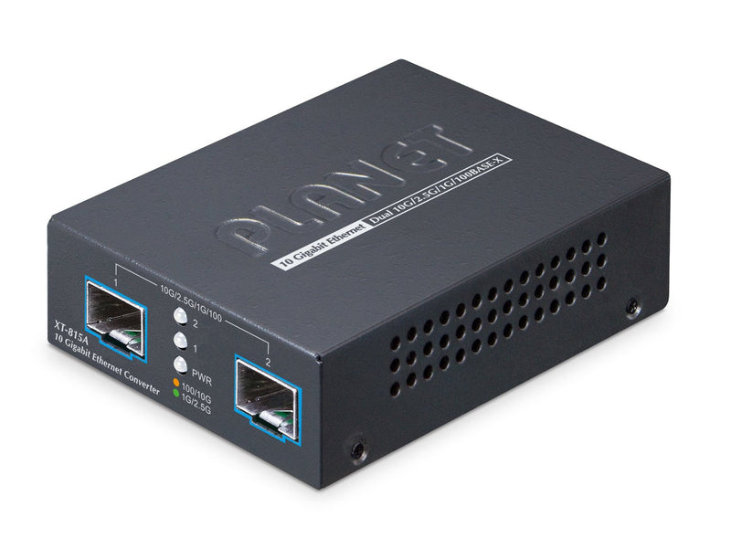 Planet 2-PORT Sfp + Managed Media Converter XT-815A