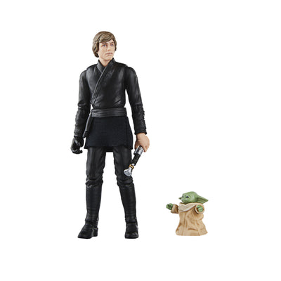 Figuras Luke Skywalker & Grogu Book Boba Fett Star Wars 9,5CM — image 1
