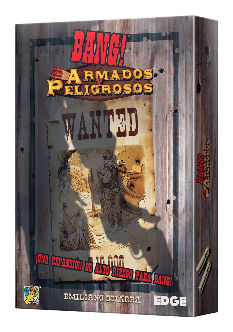 Asmodee Juego de mesa Bang Armados Y Peligrosos Pegi 8