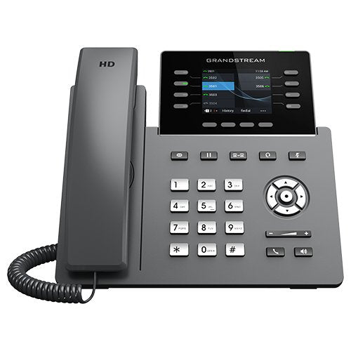 Grandstream Networks Phone GRP2624 IP Black 8 Líneas TFT Wi-Fi
