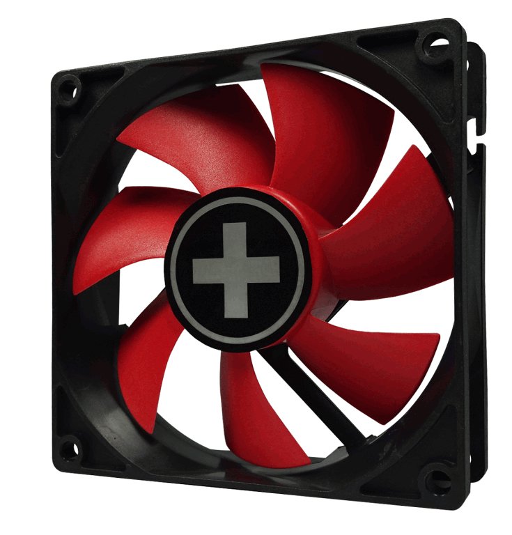 Xilence XPF80.R.PWM Fan Computer 8CM Black Red