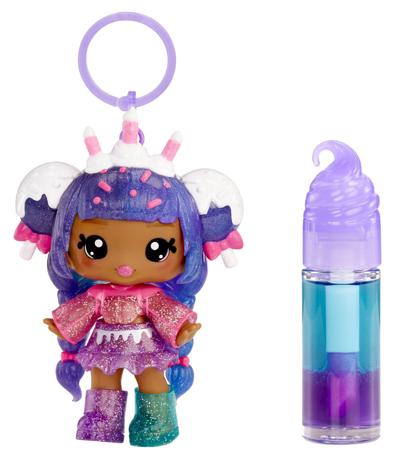 Mga Entertainment Yummiland Lip Gloss Doll: Mystery Colour Change - Carly Cakepop, Muñeca 546108-EUC