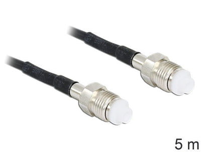 Delock Cable Antenna Fme Female Fme Female RG-174 5M — image 1