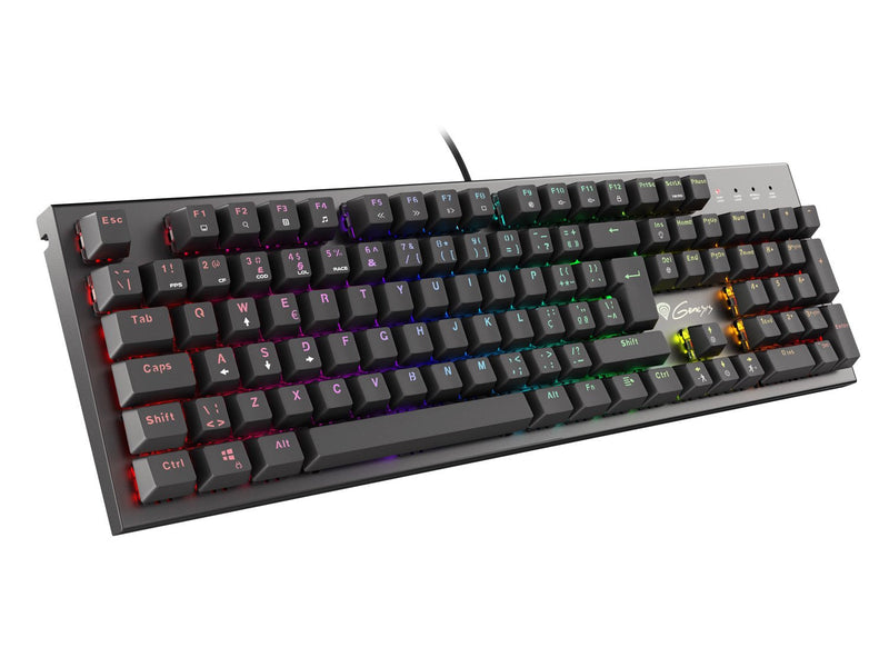 Genesis Keyboard Portuguese Gaming Thor 300 RGB Mecanico Network Switch