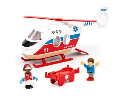 Brio Vehículo Toy Helicóptero Rescate Mundial 63602200 — image 1