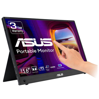 ASUS Zenscreen Touch MB16AMTR Portable Monitor 15.6 IPS FHD Wled 16:9 60HZ 250CD M2 5MS HDMI USB-C 2X1W Speake — image 1