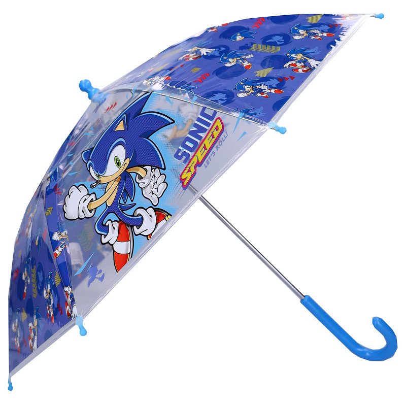 Vadobag Paraguas Sonic Paraguas Kids Accesorio Lluvia Blue
