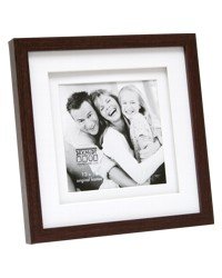 Deknudt S65KQ1 Brown 15X20 Wooden Double Passepartout — image 1