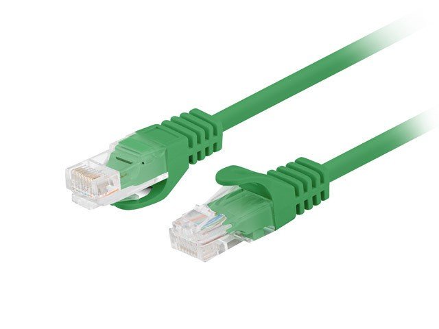 Lanberg Cable Network CAT.5E UTP 3M Green 10-PACK