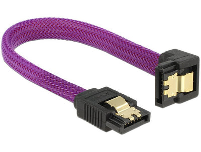 Delock Cable 83693 SATA 0,1M Púrpura — image 1