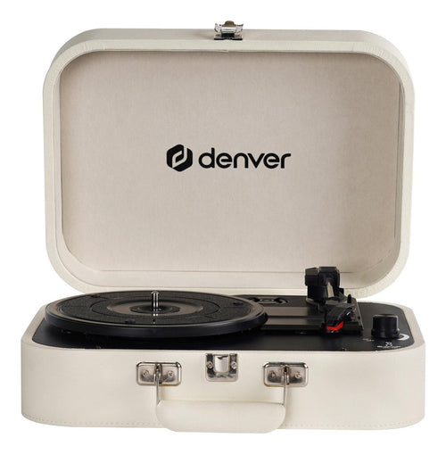 Denver Tocadiscos VPL-130 Tracción Directa Beige Automatic — image 1