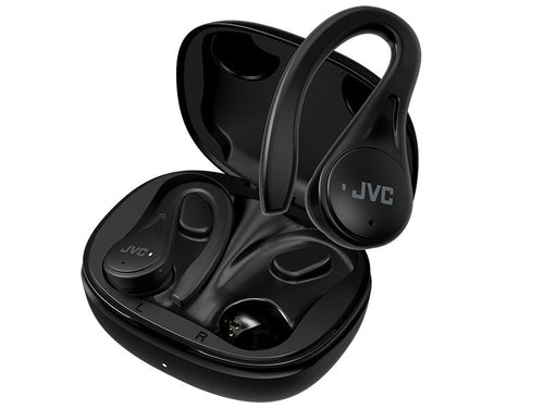JVC Headphones Sports True Wireless Bluetooth Earbuds Black HA-EC25T-B-U — image 1