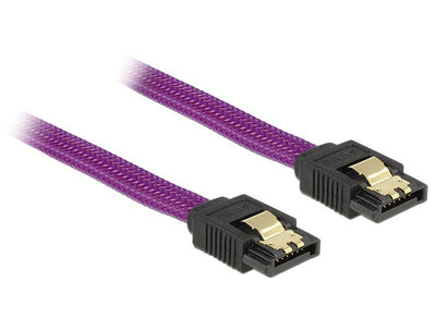 Cable SATA 6GB S 20CM Violett — image 1