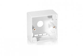 Equip Aufputz-soporte Placas Frontales Ral 9010 Ws Bag Plastic