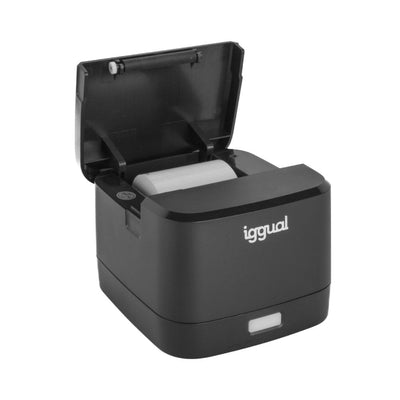 Iggual Printer Thermal Tp Easy 58 USB + RJ11 Black — image 1