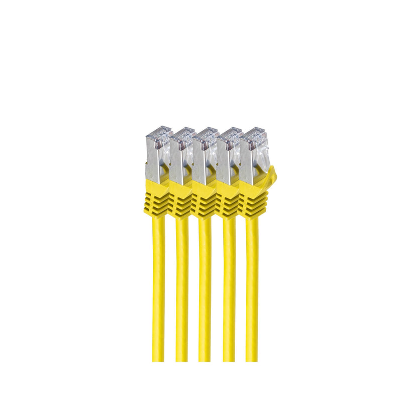 Shiverpeaks RJ45 Network Cable S FTP, CAT.7 VE5, 5M Yellow
