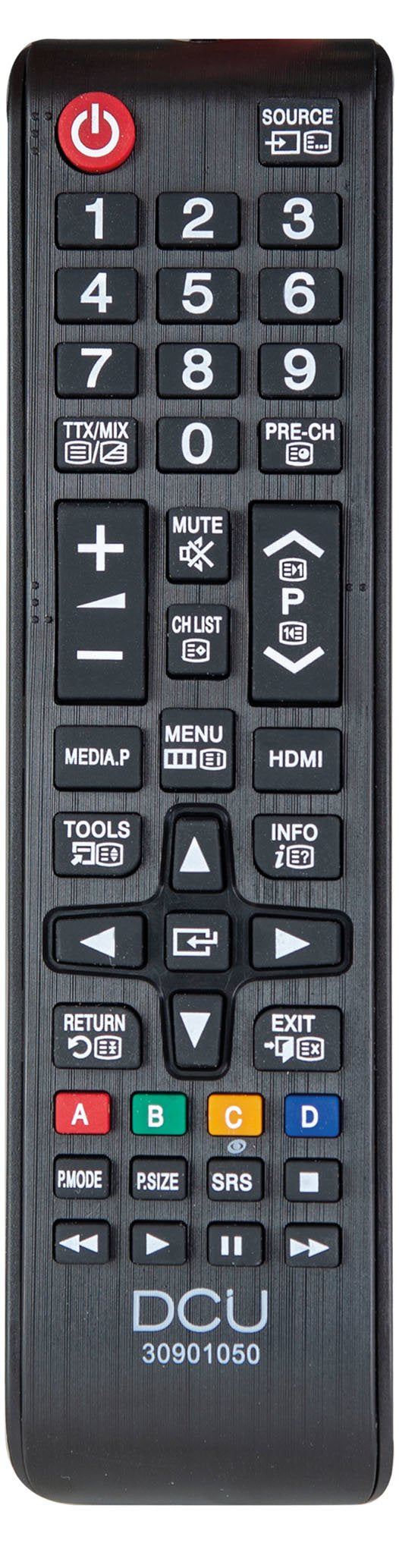 Dcu 30901050 Remote Control Universal Tvs Samsung LCD/LED