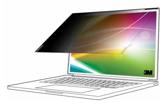 3M Laptop Filter BPNDE006 14.5 Privacy Screens Without Frame