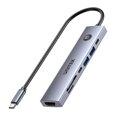 Unitek Hub USB-C Pd 100W HDMI 2.0 With On/Off — image 1