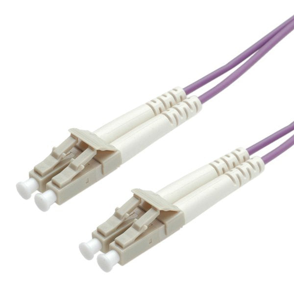 Roline Lwl Cable 50 125UM OM4 Lc Low-loss-conector Male Violet 0,5M